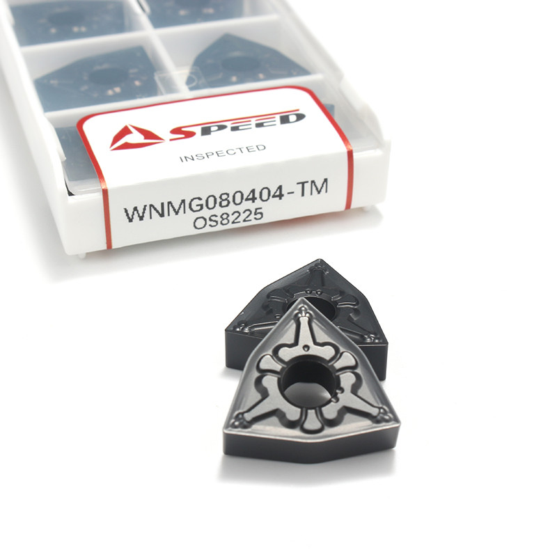 PVD Coating Tnmg 1604 Carbide Inserts , WNMG080412 Cnc Cnmg Insert