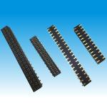 Height 6.0 2.54mm Header Connector , Single Row Straight Pin Header