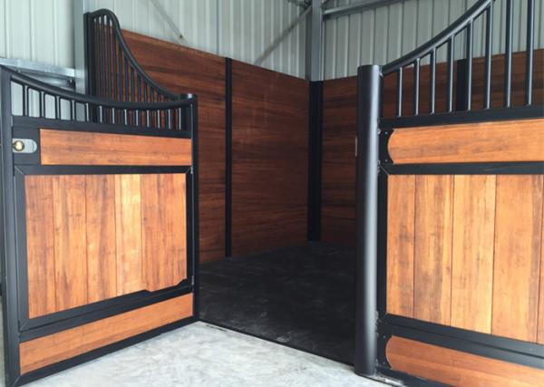 Buy cheap Modular Metal Horse Stalls With Latches And Boarding For Pre Built Horse Barns from wholesalers