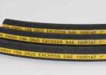 1" High Pressure Hydraulic Hose One Wire Braided SAE J517 100 R1AT Long Life