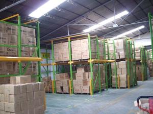 Wholesale Customized height Drive in warehouse pallet racking , steel racking system from china suppliers