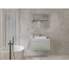 Buy cheap Powder Coating Stainless Steel Wash Basin Cabinet Modern Floating Bathroom Vanities from wholesalers