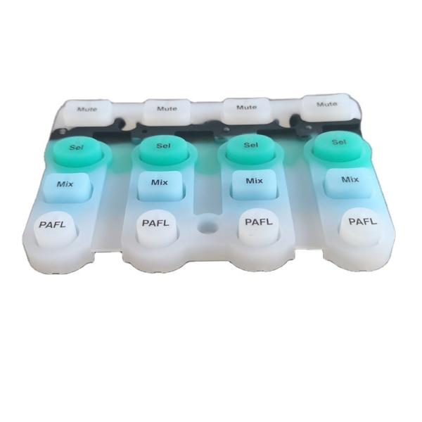 Buy cheap OEM Molding Custom USB Backlit Silicone Button Rubber Keypad from wholesalers