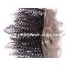 Buy cheap Peruvian virgin remy hair lace frontal 13''x4'' ,natural color curly hair 10''-24''length from wholesalers