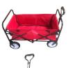 Buy cheap Collapsible Folding Four-wheel Wagon Cart for Portable 300LBS Garden Pull Heavy Duty from wholesalers