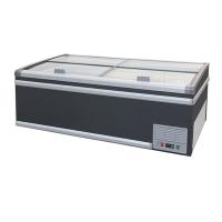 Buy cheap Static Cooling Supermarket Island Freezer Automatic Defrost With Sliding Door product