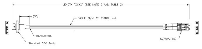 FTTA-ODC-Sockt patch cord
