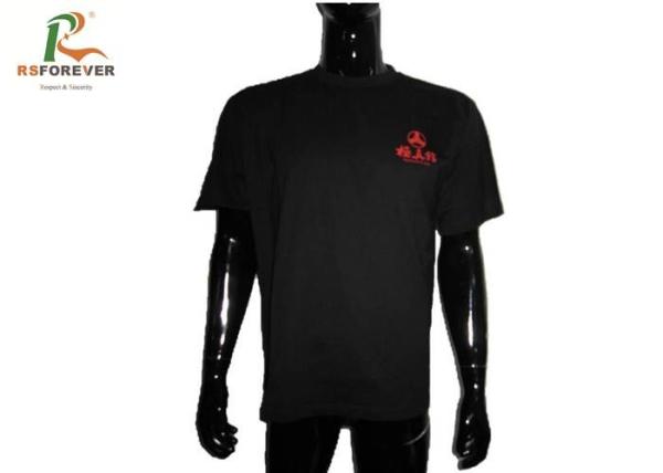 Buy cheap Athletic Apparel Mens Gym T Shirts Summer , Crew Neck Shirt Screen Printing from wholesalers