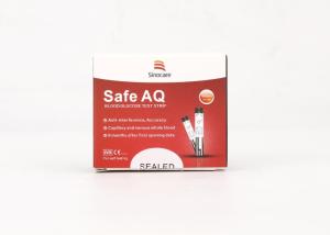 Buy cheap 50 Pieces Glucose Monitor Test Strips Automatic Applying Blood Sample FAD-GDH System from wholesalers