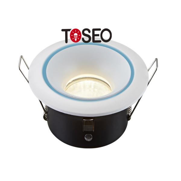 Buy cheap Indoor IP65 Bathroom Downlights Trim Cover Changeable LED Recessed Downlights from wholesalers