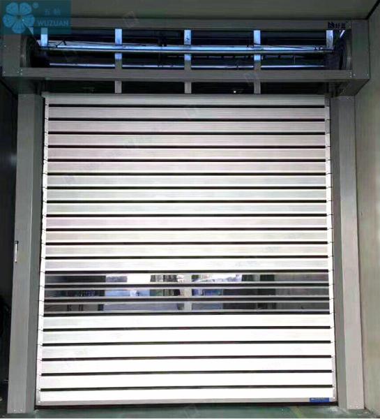 Buy cheap 1.2m/S 2.0mm Aluminum Quick Roll Up Doors from wholesalers