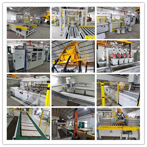 Artificial Stone Product Line Wall Panel Production Line Wet Cast Machinery