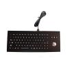 Buy cheap 85 Keys IP65 Desk Top Metal Industrial Keyboard With Trackball Customized Layout from wholesalers