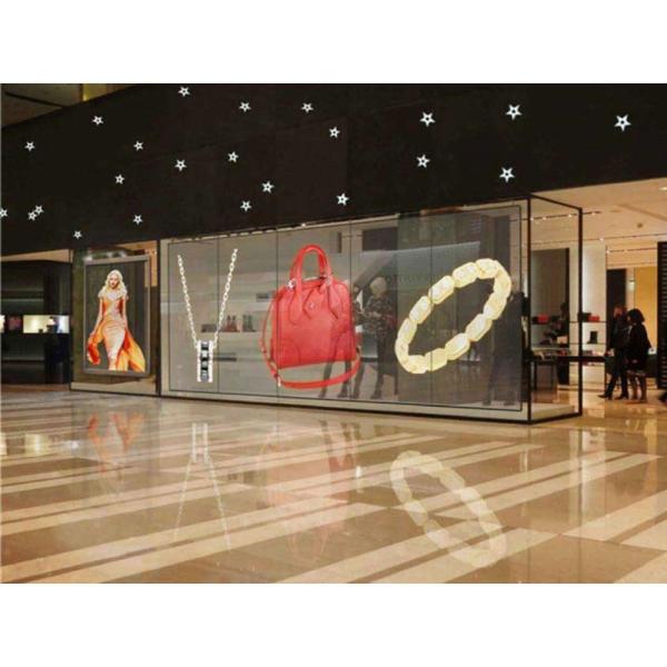 Customizable Transparent LED Screen For Glass Curtain Wall With High Transparenc