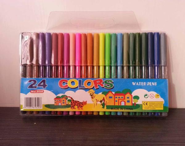Buy cheap cheap price 24 colorswatercolor marker,can pass EN71 Lhama test from wholesalers