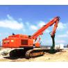 Buy cheap High Strength Pile Driving Arm Boom for 20ton - 24ton Excavator from wholesalers