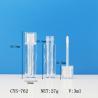 Buy cheap Wave Transparent Lip Color Empty Tube Glass Glaze 5ml Cosmetic Packaging from wholesalers