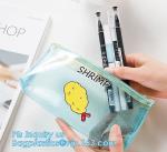 Recyclable Plastic Clear frotsed Matte Vinyl Slider k PVC Bag Packaging, slider