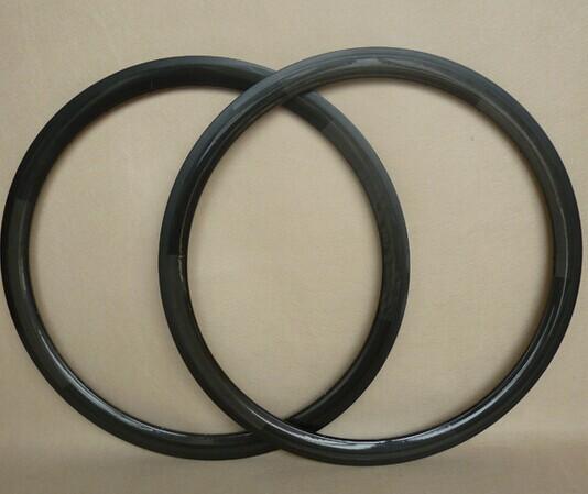 Buy cheap new arrival 700c 38mm carbon rims 650C for road bike 430g 23mm clincher wheel road bicycle from wholesalers