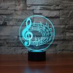 88mm 3d Led Illusion Lights 138mm USB Optical Illusion Night Light