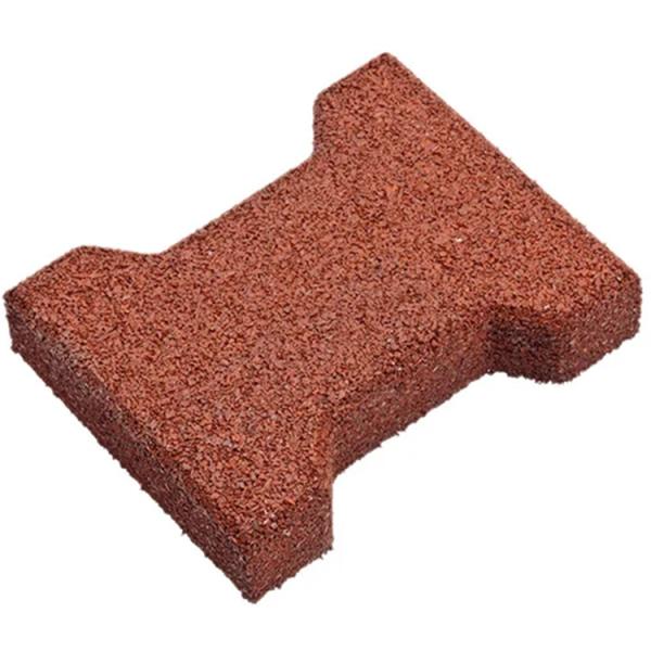Buy cheap Red Color Non Toxic Horse Racetrack Dog Bone Rubber Floor Paver Brick from wholesalers