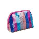 Fashion PU Waterproof Beauty Shiny Makeup Bag