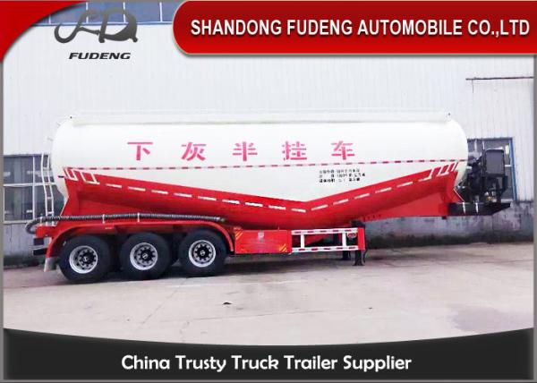 Buy cheap 60 CBM To 80 CBM Steel Bulk Cement Tanker Trailer BPW / FUWA Axle from wholesalers
