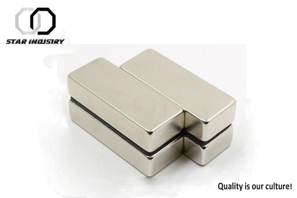 Buy cheap Rectangular NdFeB magnet for industrial application , large magnets for sale , N45 Neodymium magnet 25mm x 10mm x 3mm from wholesalers