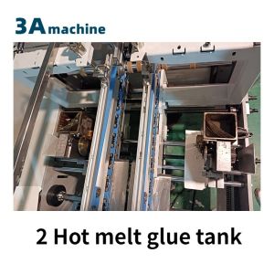 Buy cheap Hot Melt Glue Book Cover Folder Gluer Machine CQT-800BS for 280mm Minimum Size from wholesalers