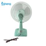 Energy Saving Rechargeable Table Fan 12 Inch DC Solar 12V 13W