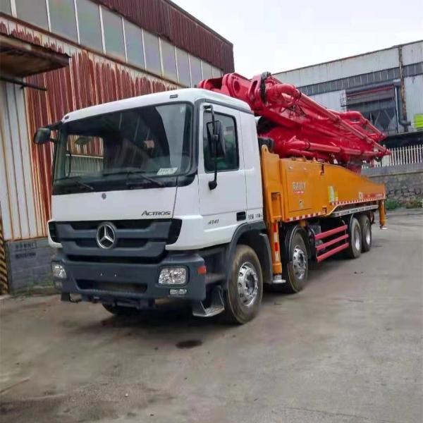 Buy cheap Sany 52 Meter Benz 2012 Year Used Concrete Pump Truck For Construction from wholesalers