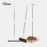 Buy cheap 93cm Broom Dustpan Stainless Steel Handle Plastic Windproof Rubber Scraper Household Cleaning Set from wholesalers