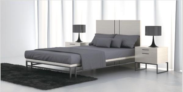 Buy cheap Metal&melamine hotel furniture HF-09 from wholesalers