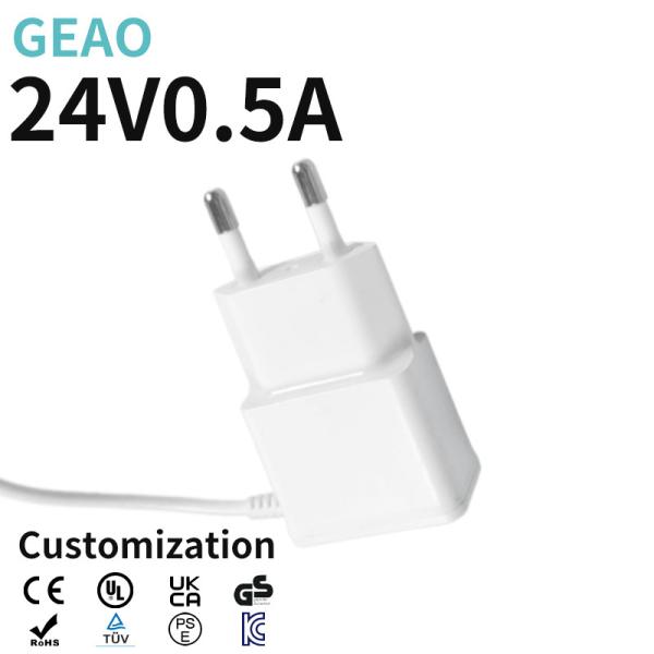 Buy cheap 24V 0.5A Wall Mount Power Adapters For Power Over Ethernet Scooter from wholesalers