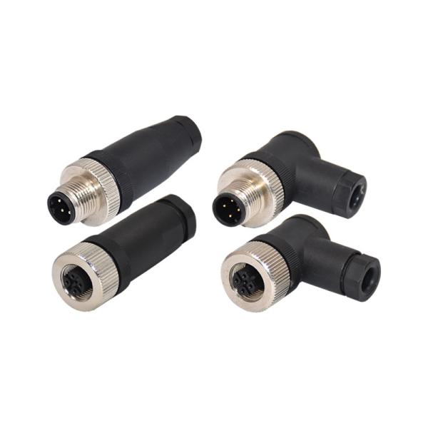 Male Female Waterproof Cable Connector 3 - 17 Pin M5 M8 M9 M12 M16 M Series