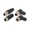Buy cheap Nickel Plated Female Assembly M12 Waterproof Power Connector IP67 RIGOAL from wholesalers