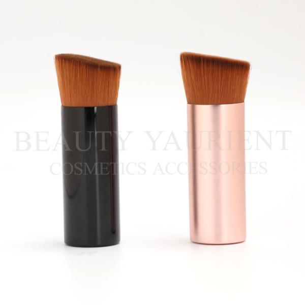 Buy cheap Aluminum Base Flat Angled Foundation Brush Foundation Buffing Brush 6.8cm from wholesalers