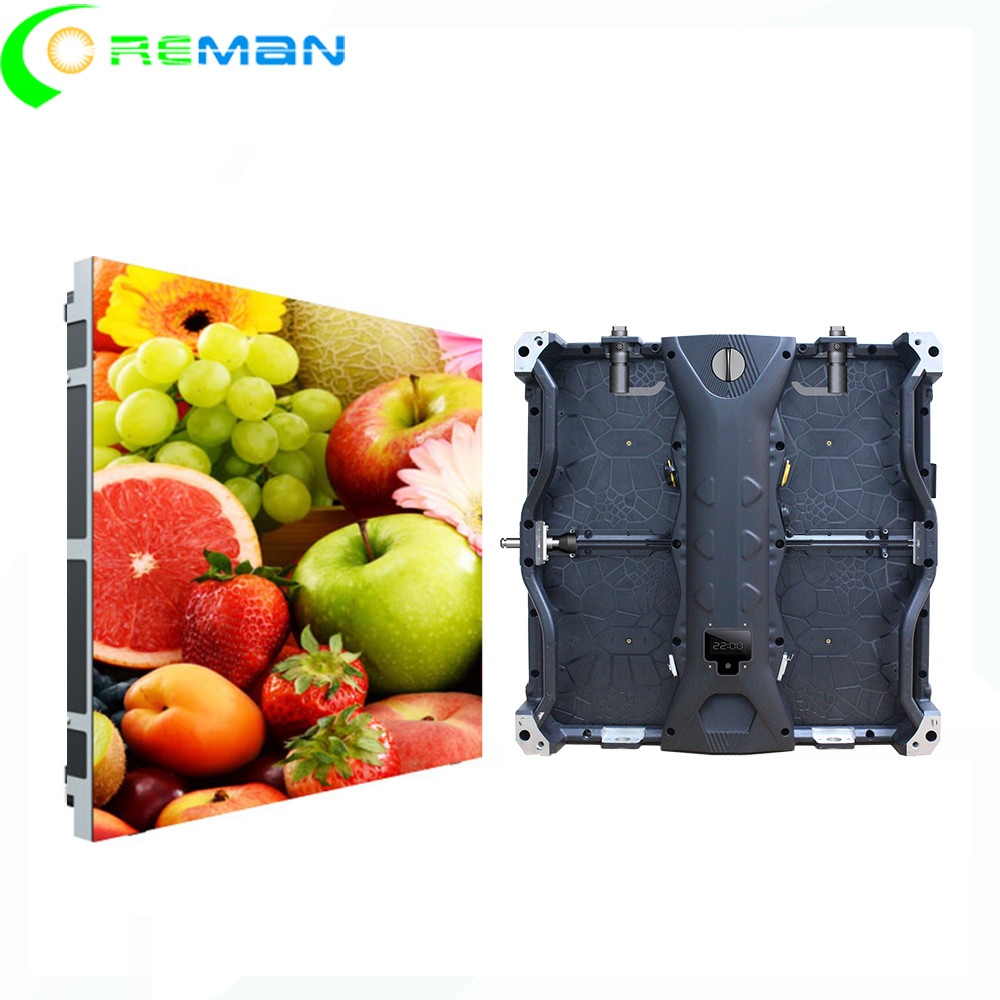 Custom Mobile LED Video Wall Display Concave CE Rohs Approved Intelligent Monitoring
