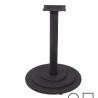 Buy cheap Industrial Cast Iron Table base Outdoor Dining Table Legs Black Powder Coated from wholesalers