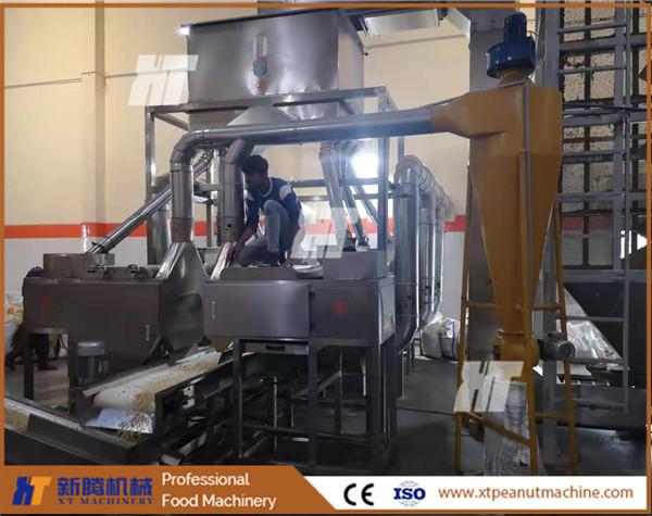 Buy cheap Whole Kernel Peanut Blanching Equipment SUS304 Dry Peanut Blancher Machine from wholesalers