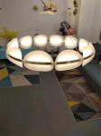 Modern Acrylic LED Chandeliers Living Room Creative Nordic Atmospheric