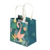Buy cheap Printed Coloured Paper Carrier Bags Purse Packaging Rivet Flat Paper Handle from wholesalers