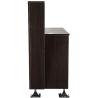 Buy cheap Commercial Barber Shop Reception Desk Cash Station With Acrylic Decoration from wholesalers
