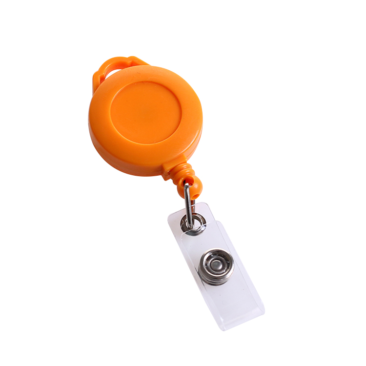 Deyi Custom Retractable Badge Reel Name Badge for Employees Works and School LOGO