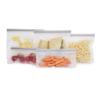 Buy cheap Reusable Silicone Food Storage Bag Washable Silicone Fresh Bag for Fruits Vegetables Meat Preservation bagplastics bagea from wholesalers