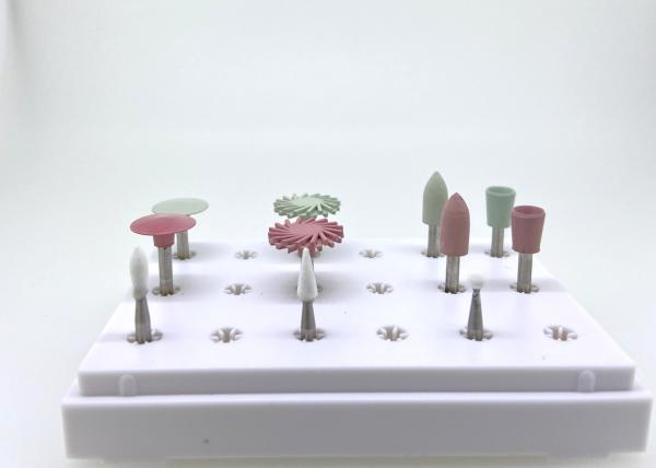 Buy cheap OEM Diamond Grinding Points 2.0mm Thick Diamond Polishing Kit T Shape 15000 rpm from wholesalers