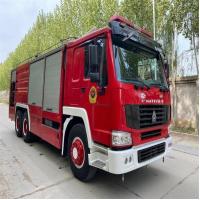 Buy cheap Good Condition Red Diesel Fuel Type Howo Fire Fighting Truck 16cbm Manual product