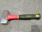 Carbon Steel Materials Hand Stoning hammer with3 colors plastic handle (XL-0070)