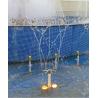 Buy cheap Brass Chrome Pirouette Fountain Jet Nozzle Fountain Spray Head Pond Fountain Nozzles from wholesalers