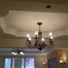 Buy cheap American retro chain chandelier black iron candle light 6 8 lights for dinning room foyer European chandelier(WH-VP-67) from wholesalers